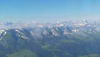 Säntis, Blick auf die Churfirsten