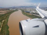 Landung bei Barcelona
