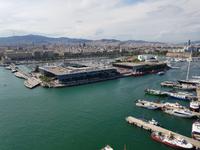 Fahrt mit der Luftseilbahn zum Hafen in Barcelona (6)
