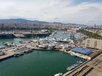 Fahrt mit der Luftseilbahn zum Hafen in Barcelona (7)