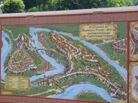 Karte des Zarevez Hügels