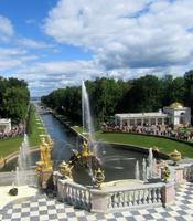 Peterhof Blick zur Ostsee