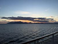 Sonnenuntergang in Alaska