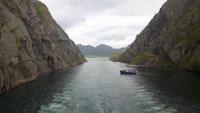 Fahrt mit der Hurtigrute von Stokmarknes nach Svolvær (Trollfjord)