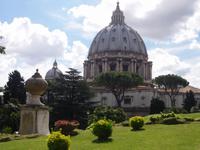 in den Vatikanischen Gärten