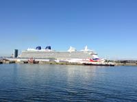 im Hafen von Southampton