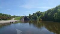 Schleusen oberhalb des Falkirk Wheel