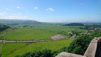 Blick vom Castle auf das Braveheart-Schlachtfeld