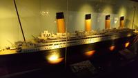 Modell der fertigen Titanic