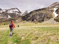 Aufstieg zum Bergsee Estany