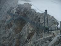 Blick zur Hängebrücke