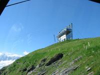 Seilbahn- Fahrt zum First