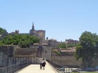 Brücke und Pabstpalast Avignon