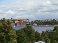 Stockholm Blick zum Elite Hotel Tower