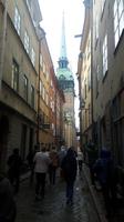 Stockholm (Altstadt - Gamla Stan) - Blick zur Deutschen Kirche