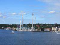 Der Vergnügungspark Gröna Lund in Stockholm