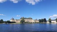 Stockholm (Fahrt auf dem Mälarensee zum Schloss Drottningholm)