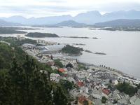 Älesund vom Berg Aksla