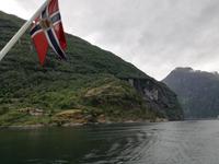Fahrt auf dem Geirangerfjord