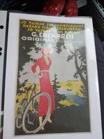 Baltikum, Lettland, Riga, Fahrradwerbung