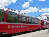 Fahrt mit dem Bernina-Express - Stopp auf der Alp Grüm