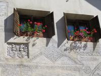 Guarda - typisches Engadiner Haus