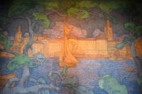 009 Stockholm, Rathaus, Wandgemälde im Festsaal