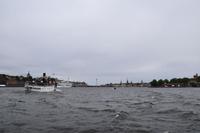 036 Stockholm, Blick über den Saltsjön zur Altstadt