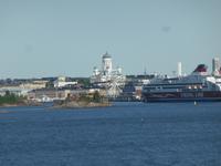 Helsinki - Einfahrt mit dem Schiff