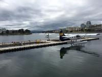 Wasserflugzeug im Hafen von Victoria