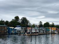 schwimmendes Dorf bei Victoria