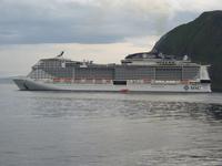 113 Honnigsvag - Nordkap - Wir waren nicht allein da