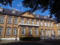 Im Hof vom Stiftsgarden in Trondheim