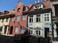 Baltikum, Lettland, Riga, Altstadtgasse