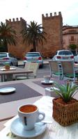 Gemütliches Kaffee-Trinken in Alcúdia