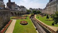Vannes Chateau de l'Hermine, Festungsgraben