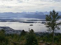 Molde Aussicht vom Varden