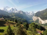 Blick vom Hotel