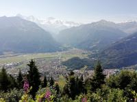 Blick vom Harder Kulm nach Interlaken