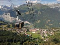 Fahrt von Wengen auf den Männlichen