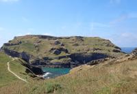 Der Burgfelsen von Tintagel