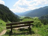 Ausblick in die Südtiroler Bergwelt/ Maiern