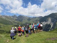 Ausblick in die Südtiroler Bergwelt