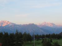 Riederalp - Blick in die Walliser Alpen - Morgenstimmung