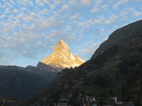 Zermatt - Sonnenaufgang am Matterhorn