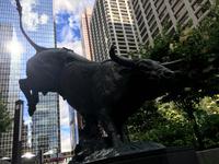 Der Stampede Bulle in Calgary