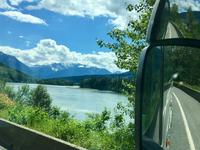 dem Skeena River entlang