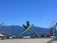 die Olympische Fackel von 2010