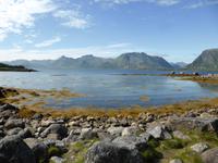 Lofoten - Landschaft bei Dan Grahams Skulptur ohne Titel