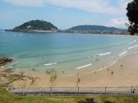 La Concha Strand in San Sebastian
